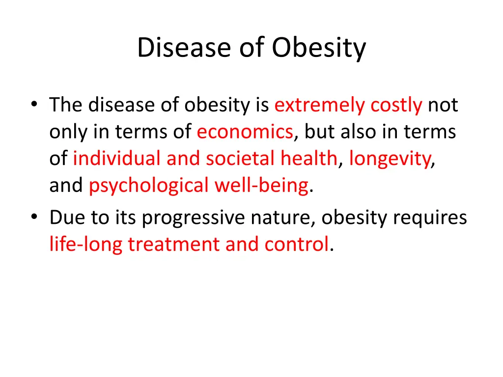 disease of obesity 1