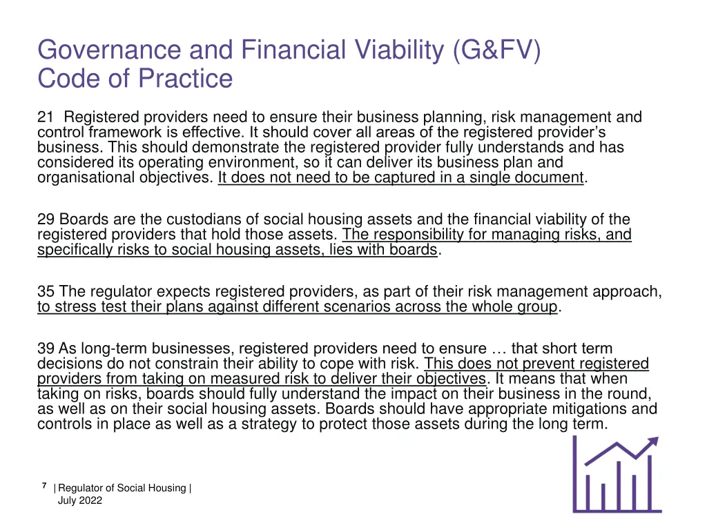 governance and financial viability g fv code