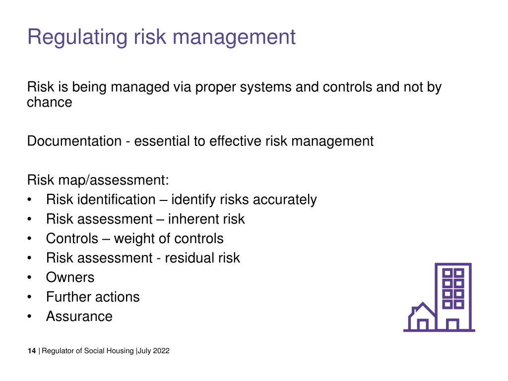 regulating risk management