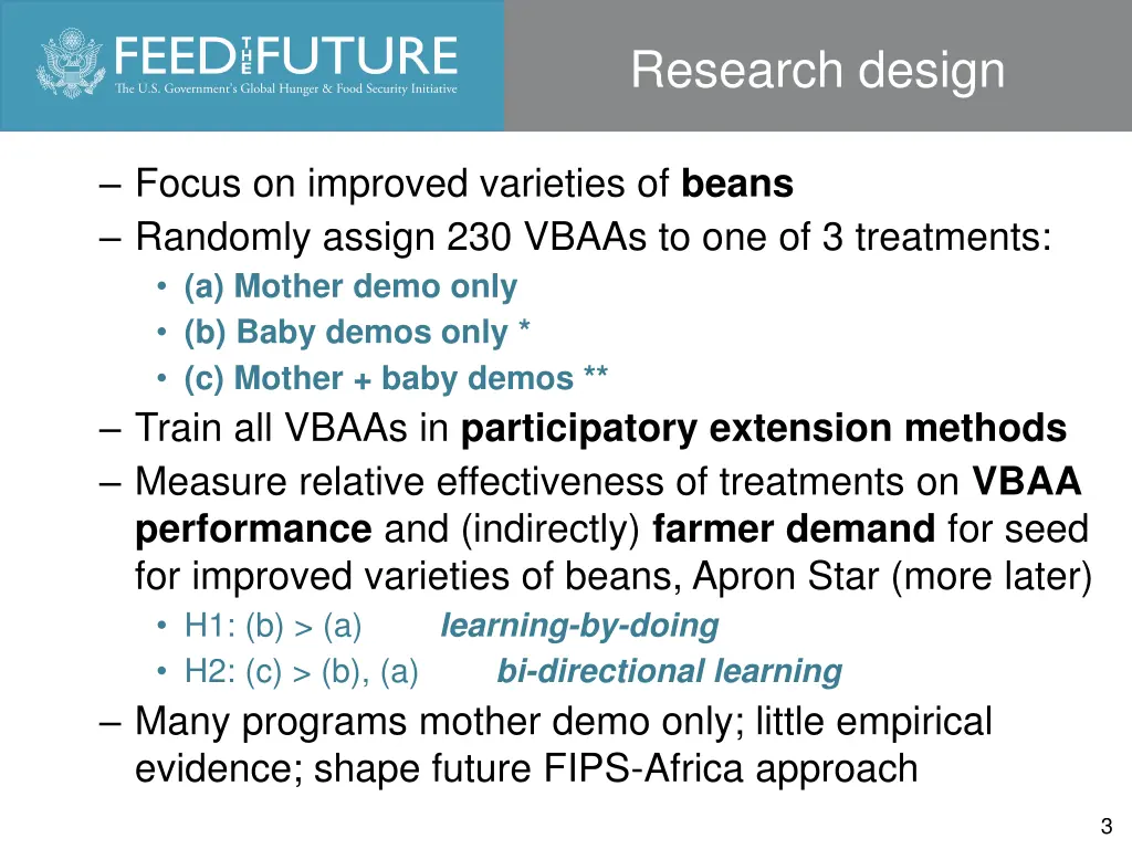 research design