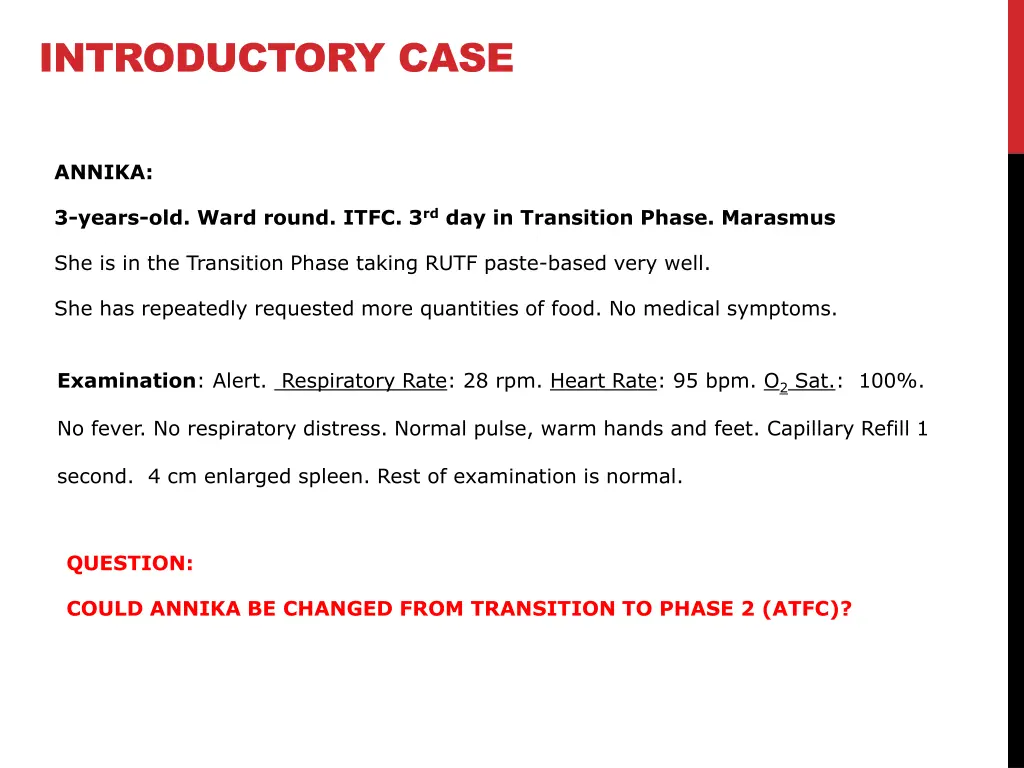 introductory case