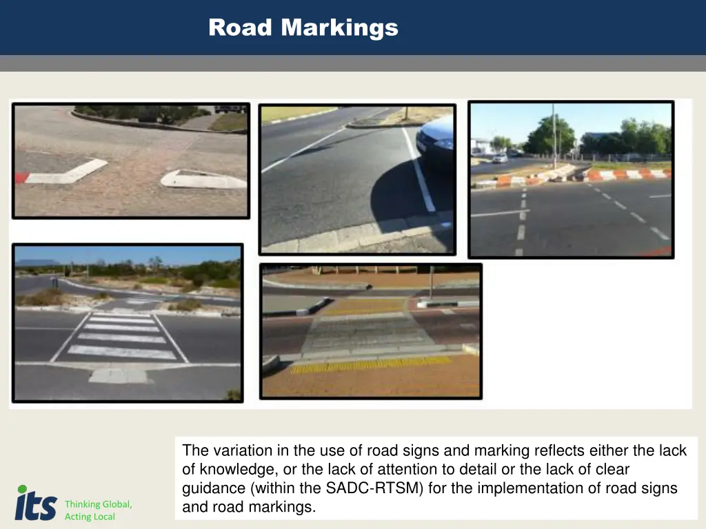 road markings