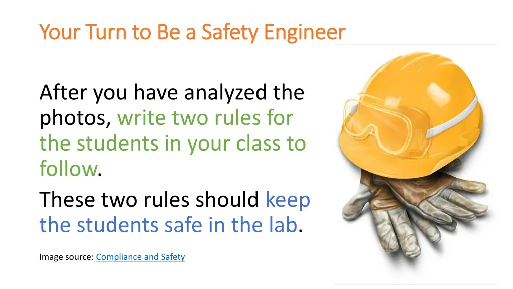 your turn to be a safety engineer your turn 1