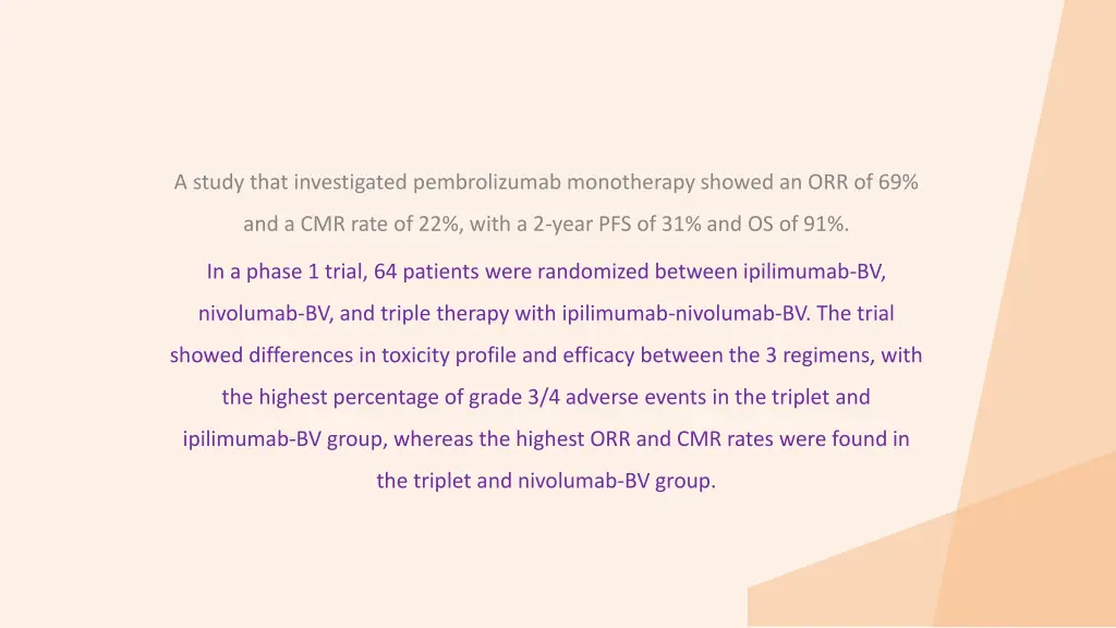 a study that investigated pembrolizumab