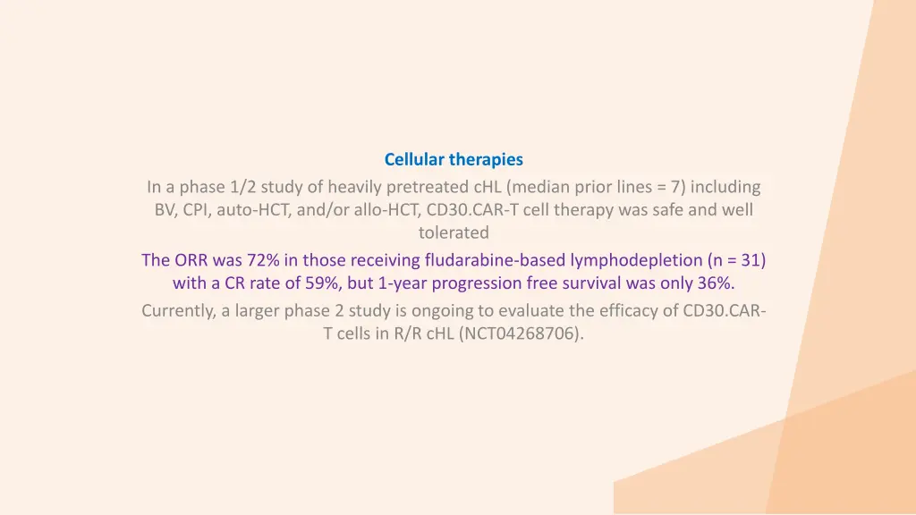 cellular therapies