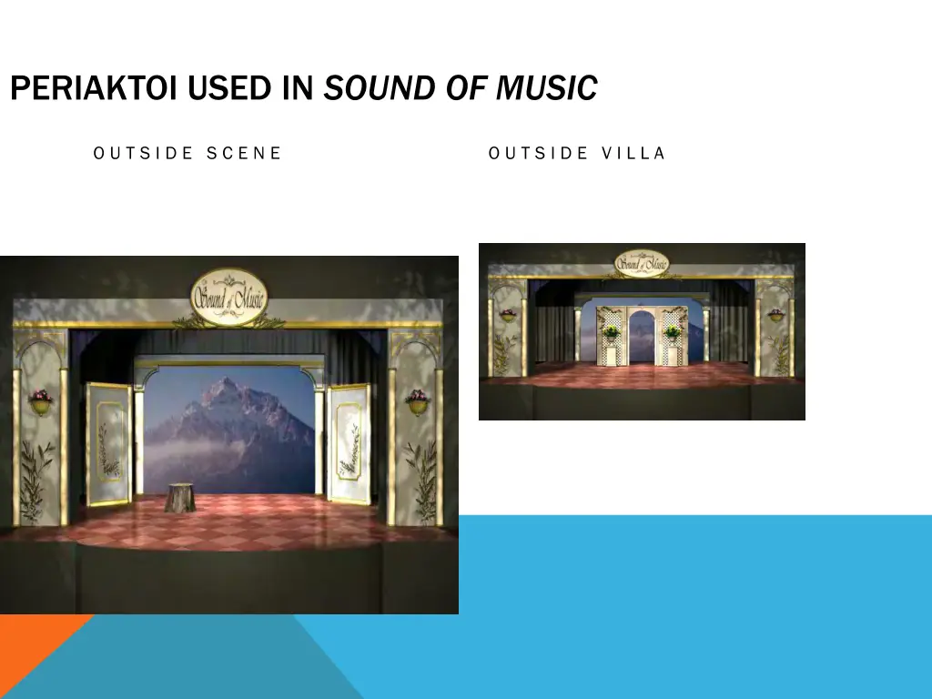 periaktoi used in sound of music