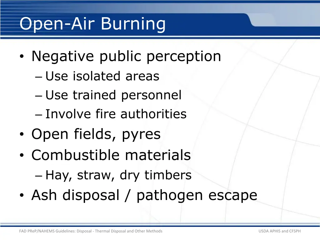 open air burning 1