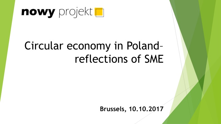 circular economy in poland reflections of sme