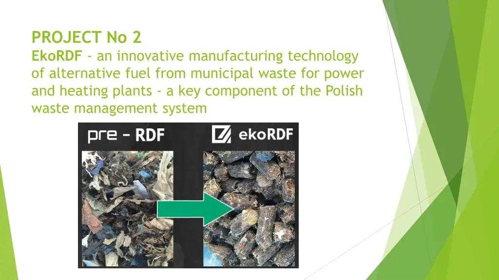 project no 2 ekordf an innovative manufacturing