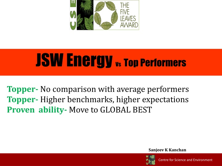 jsw energy vs top performers