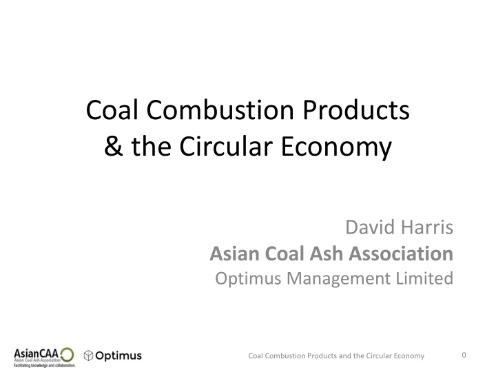 coal combustion products the circular economy