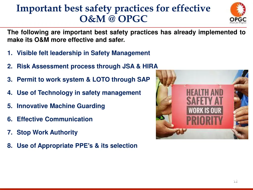 important best safety practices for effective