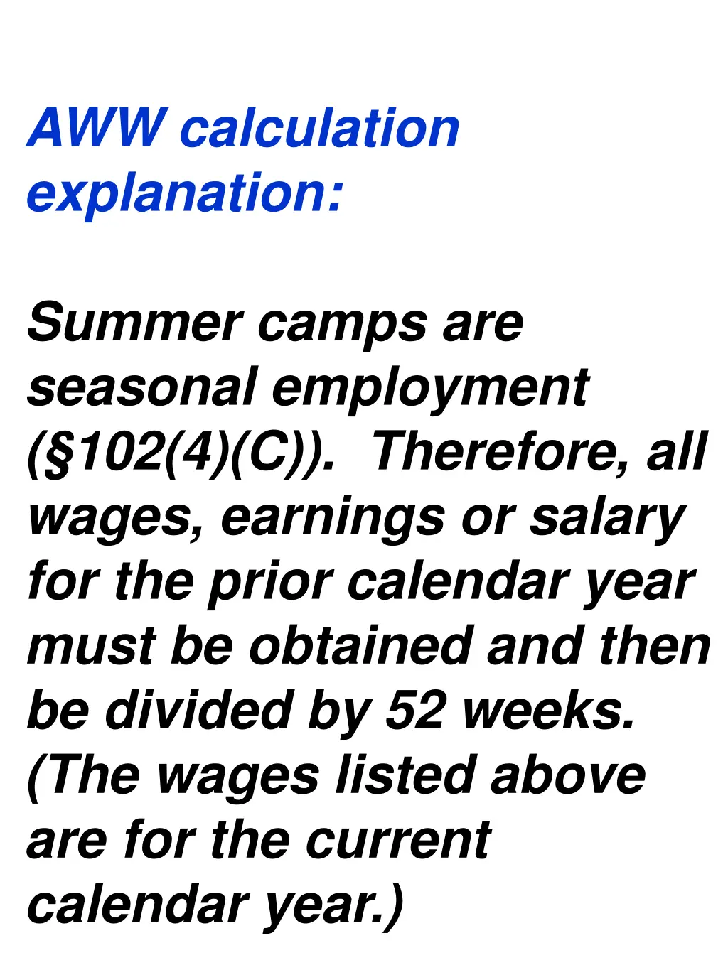 aww calculation explanation 7