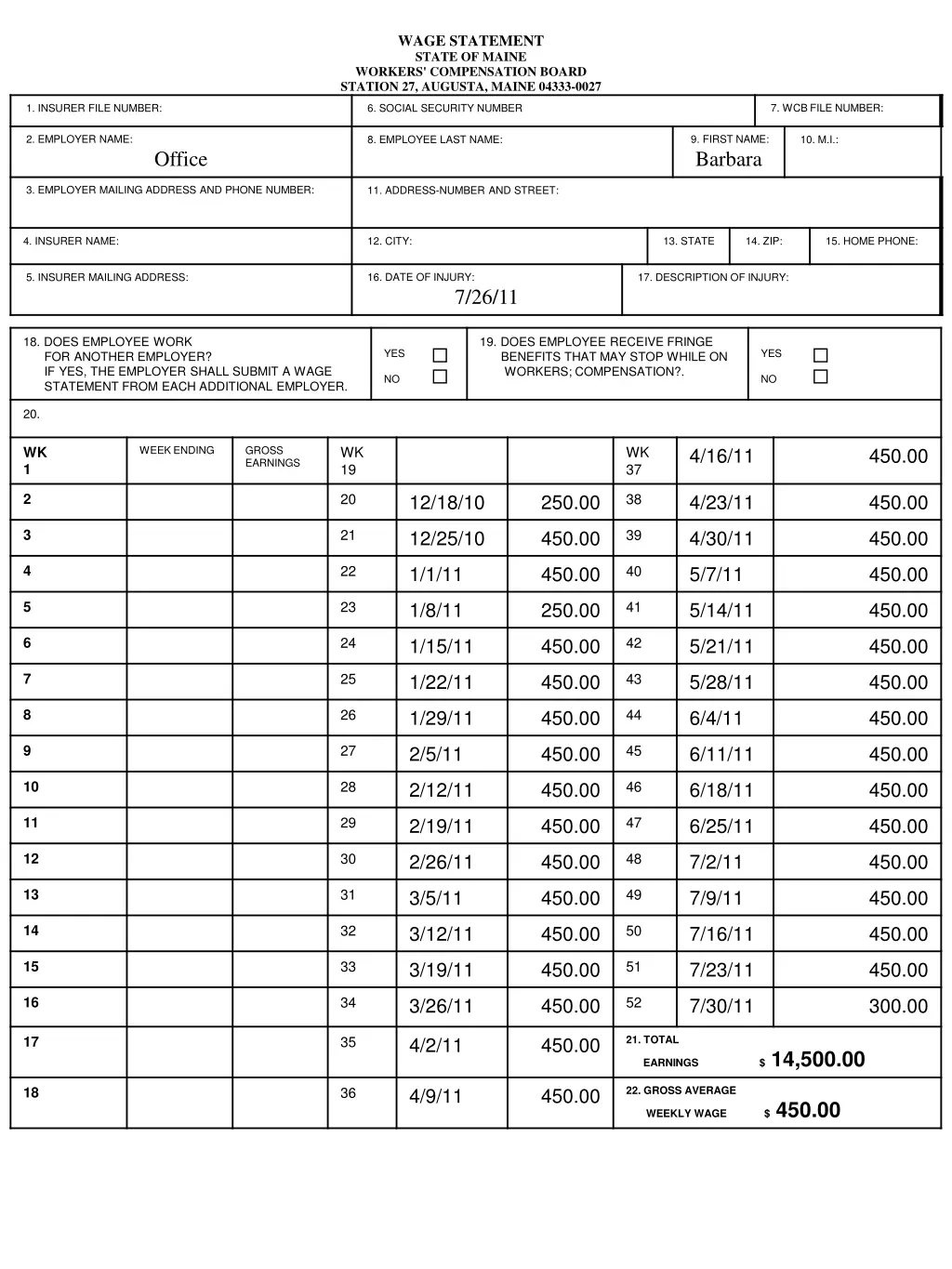 wage statement state of maine workers 5