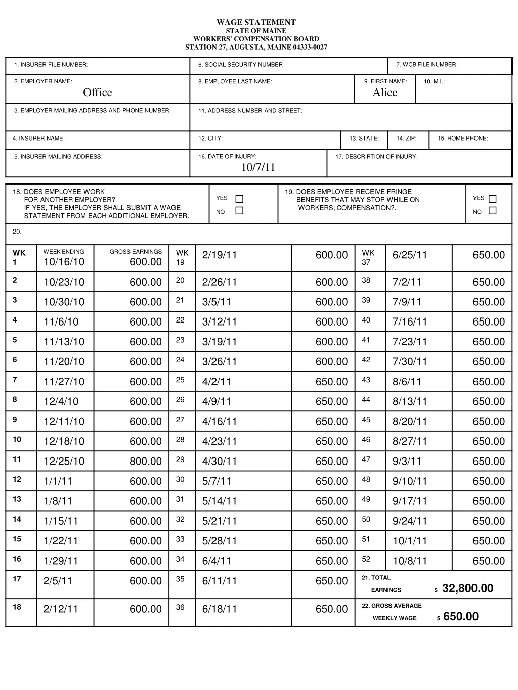 wage statement state of maine workers 9