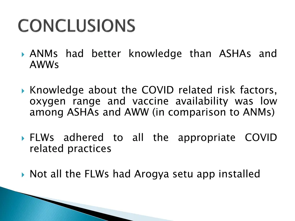 anms had better knowledge than ashas and awws