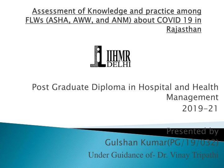 post graduate diploma in hospital and health