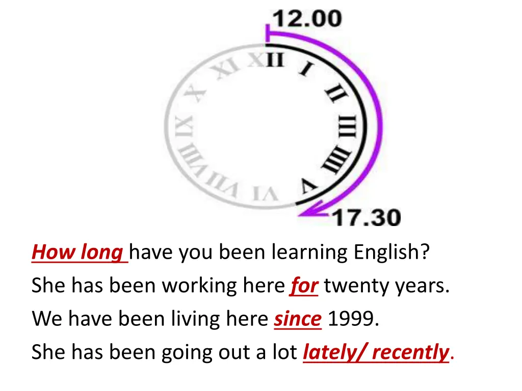 how long have you been learning english