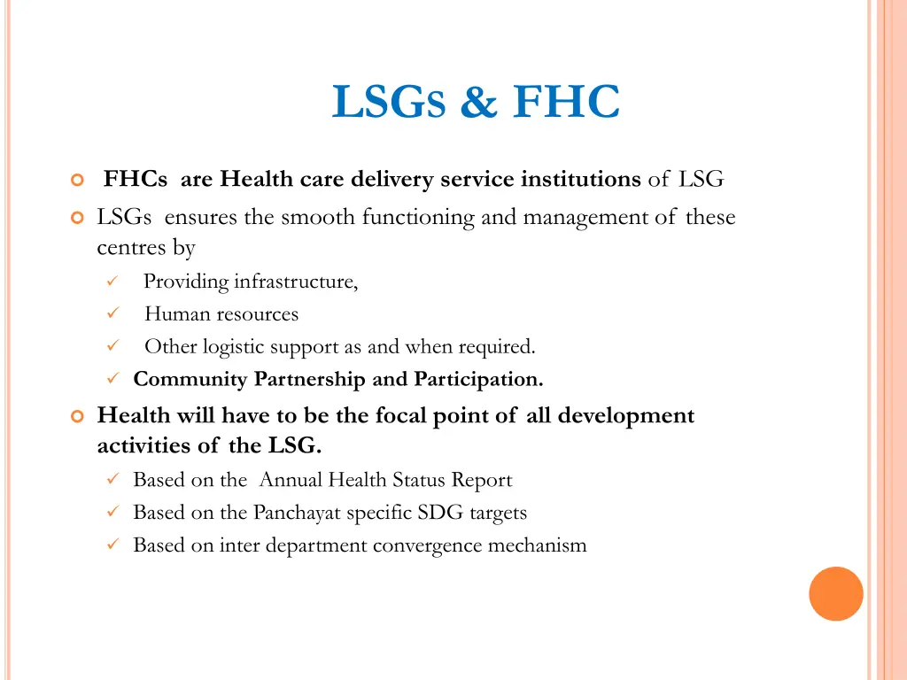 lsg s fhc