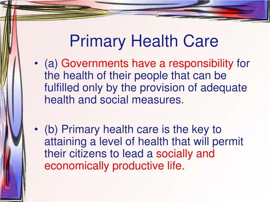 primary health care 1