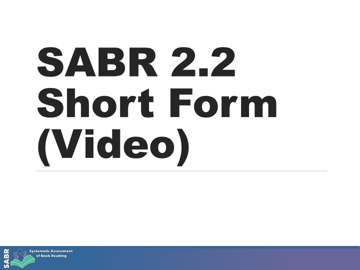 sabr 2 2 short form video