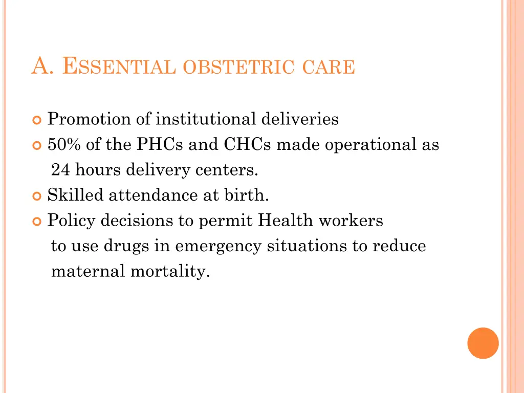 a e ssential obstetric care