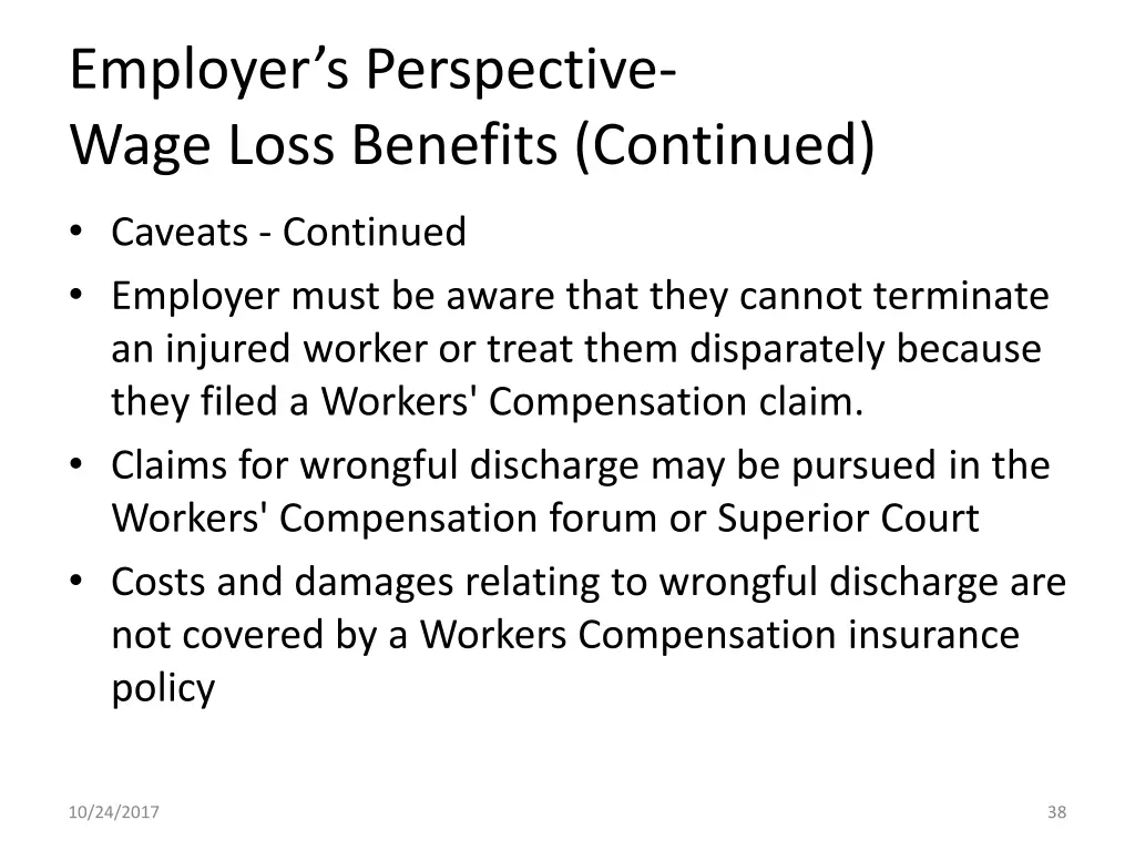 employer s perspective wage loss benefits 3