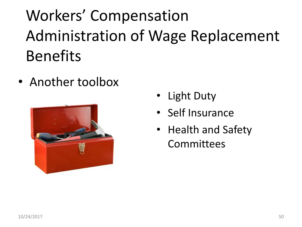 workers compensation administration of wage