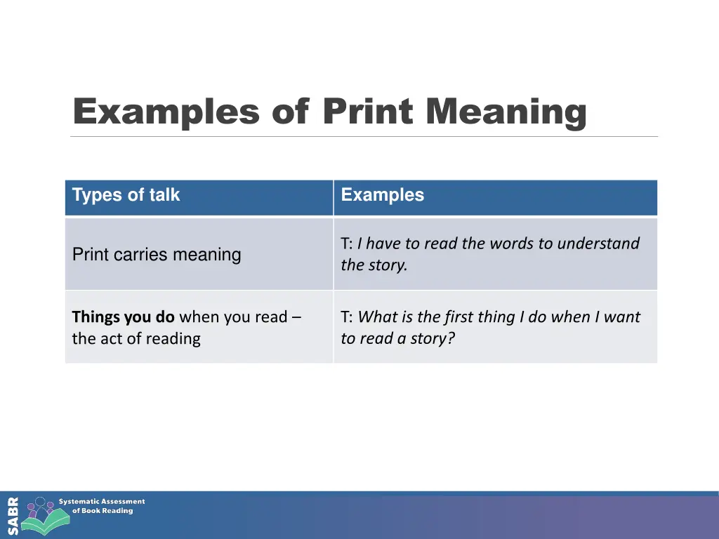 examples of print meaning