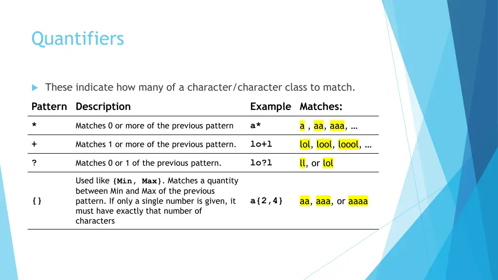 quantifiers