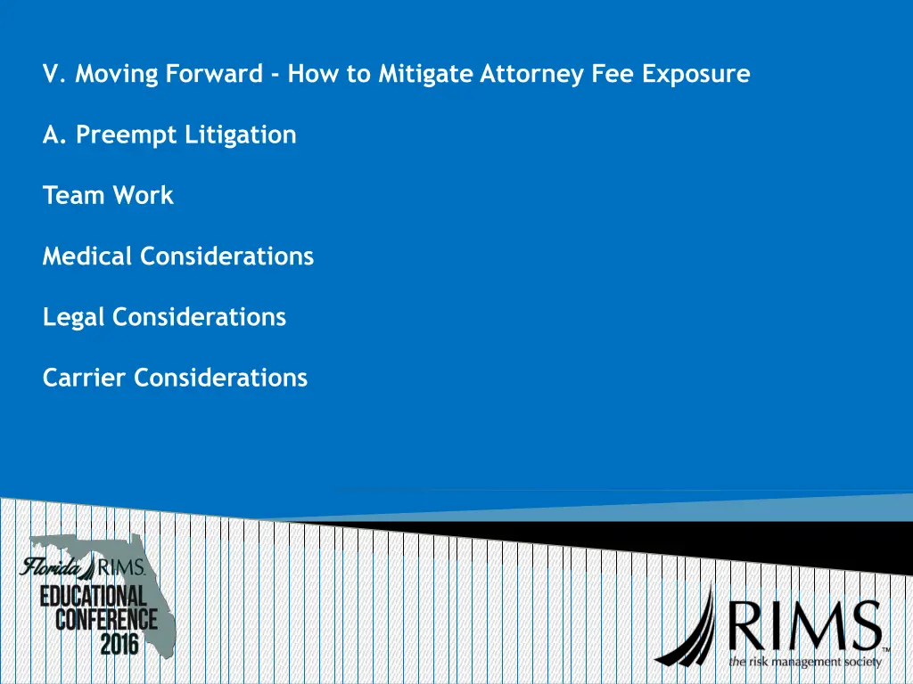 v moving forward how to mitigate attorney