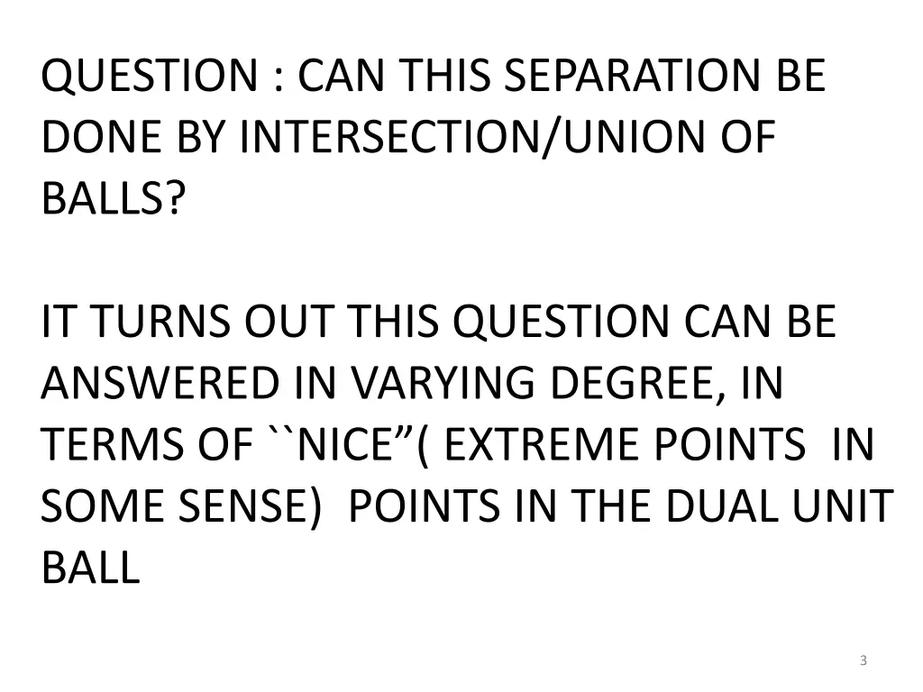 question can this separation be done