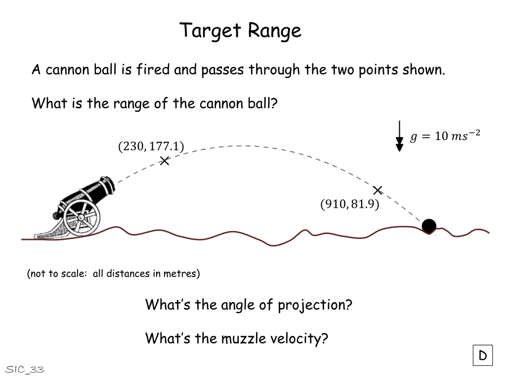 target range 13