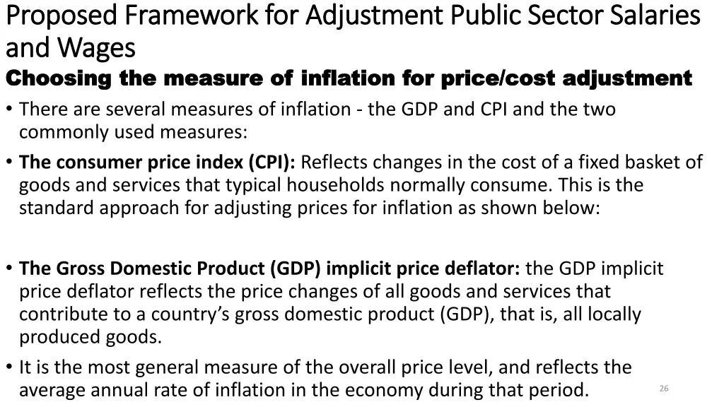 proposed framework for adjustment public sector 1