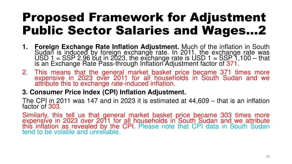 proposed framework for adjustment public sector 3