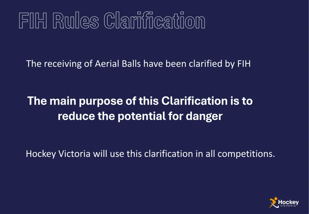 fih rules clarification