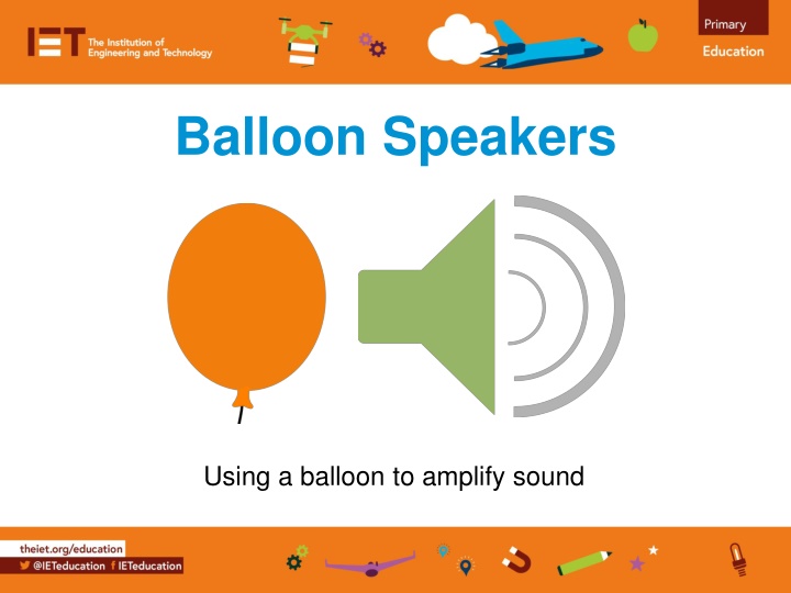 balloon speakers