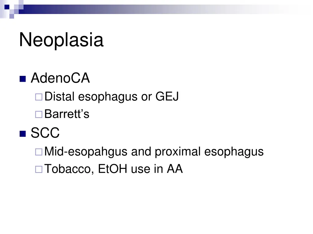 neoplasia