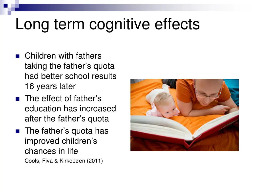 long term cognitive effects