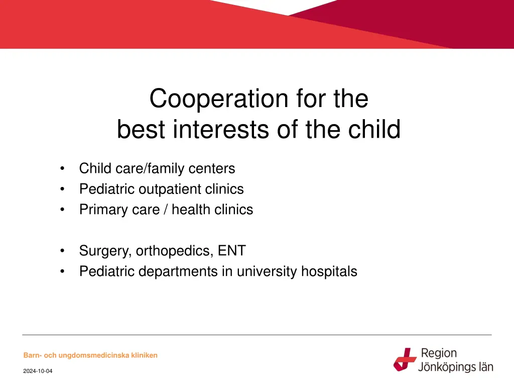 cooperation for the best interests of the child