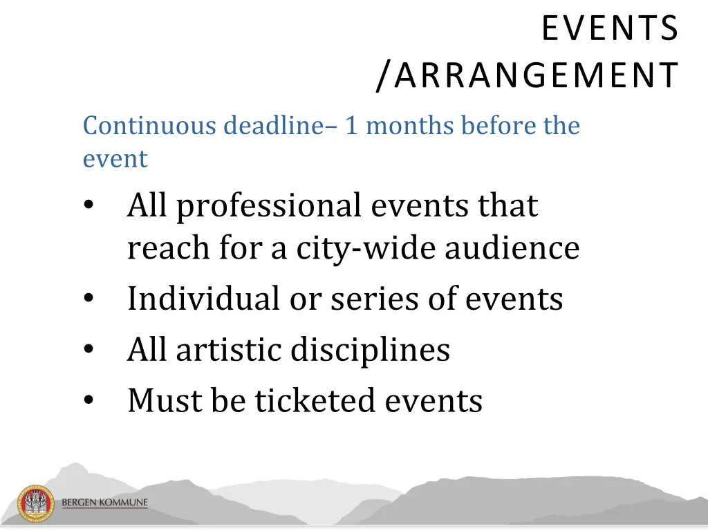 events