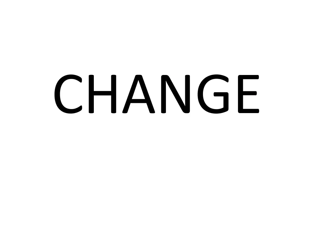 change