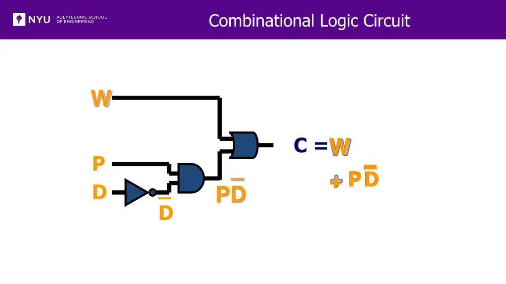 combinational logic circuit