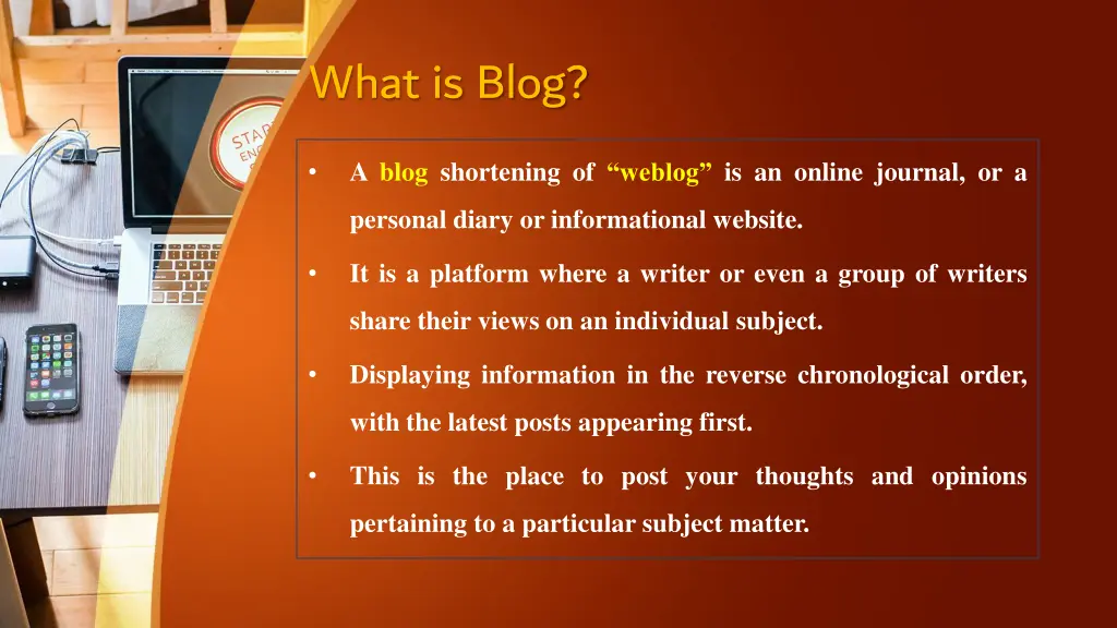 what is blog