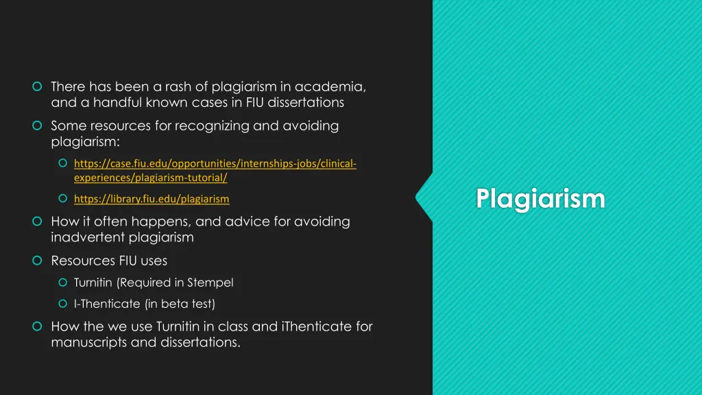 there has been a rash of plagiarism in academia