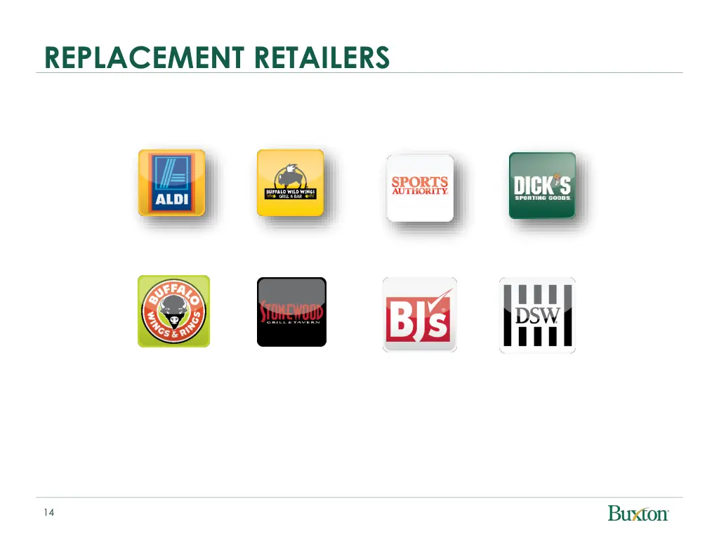 replacement retailers