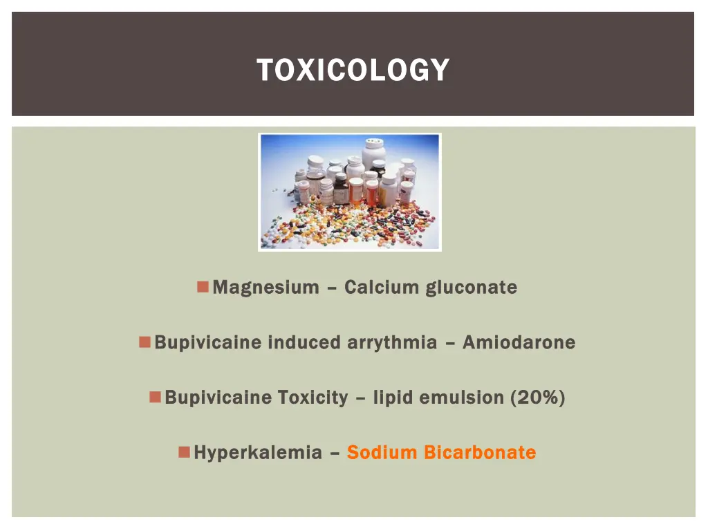 toxicology toxicology