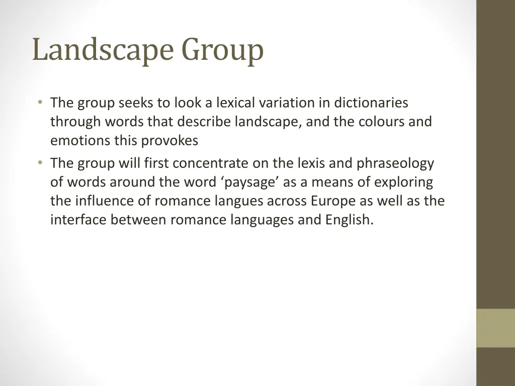 landscapegroup