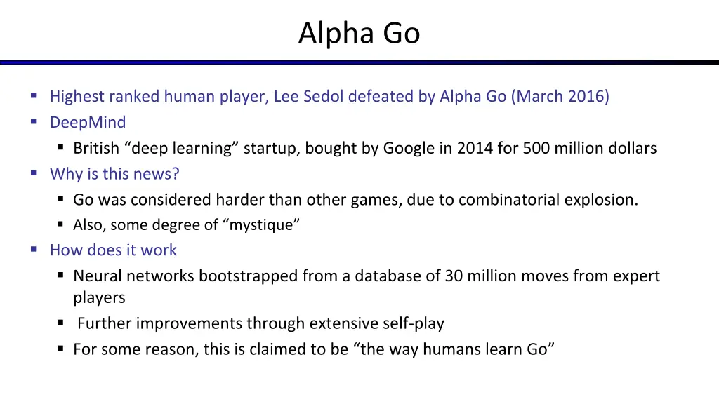 alpha go