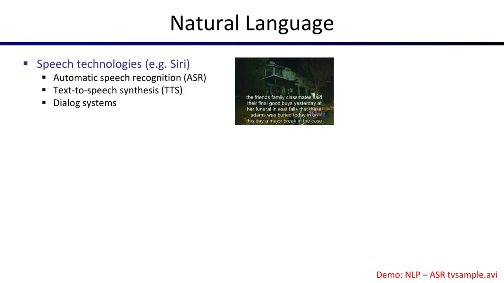 natural language